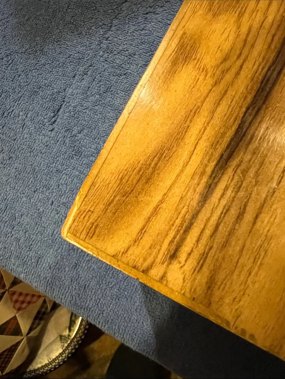 Wood Grain Jewelry Box & Music Box